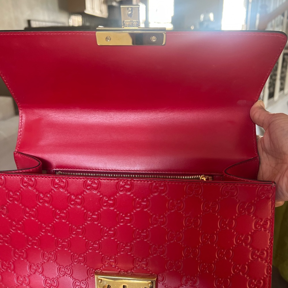 Authentic Gucci Medium Padlock Shoulder Bag. Orig… - image 3